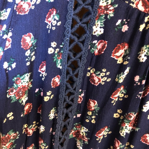 Pink Lily Navy NWT tunic size L - Picture 4 of 5